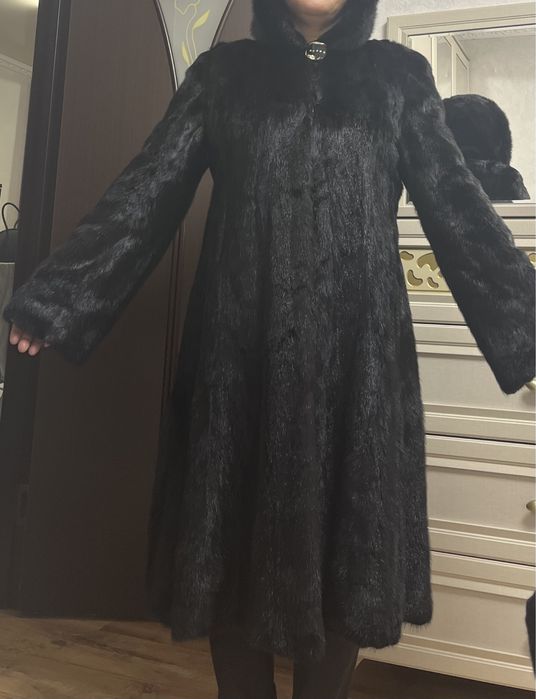 Норковая шуба ,размер 46-48
