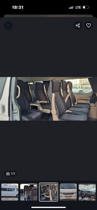 Turitiskiy mikroavtobus sotiladi holati alo