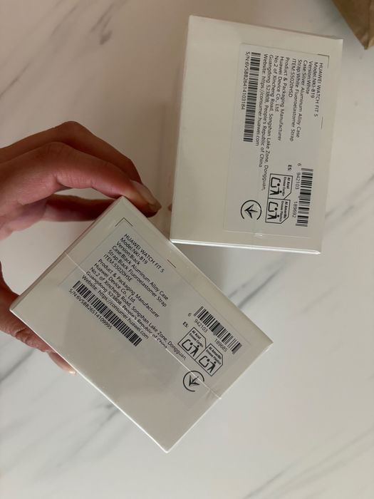 HUAWEI WATCH FIT 5 – нов, неотварян, Black/White