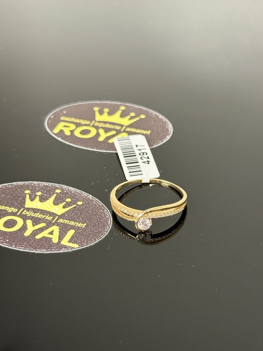 Bijuteria ROYAL : Inel AUR 14K NOU / 1.76 GR