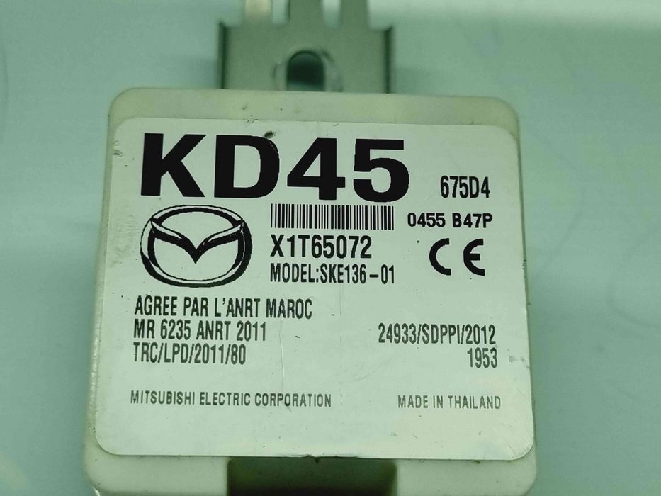 Modul confort MAZDA 3 Fastback [Fabr 2003-2009] X1T65072