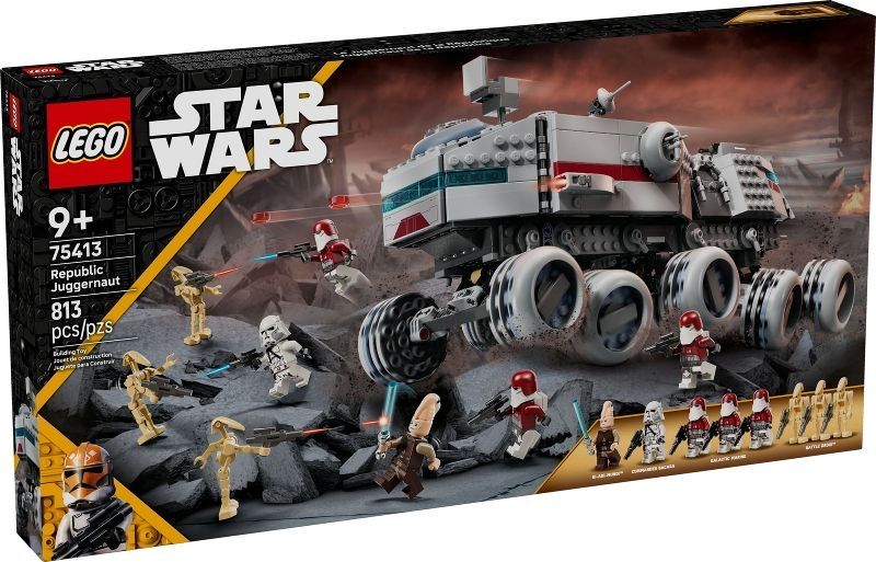 Конструктор LEGO STAR WARS TM Республиканский «Джаггернаут», 75413