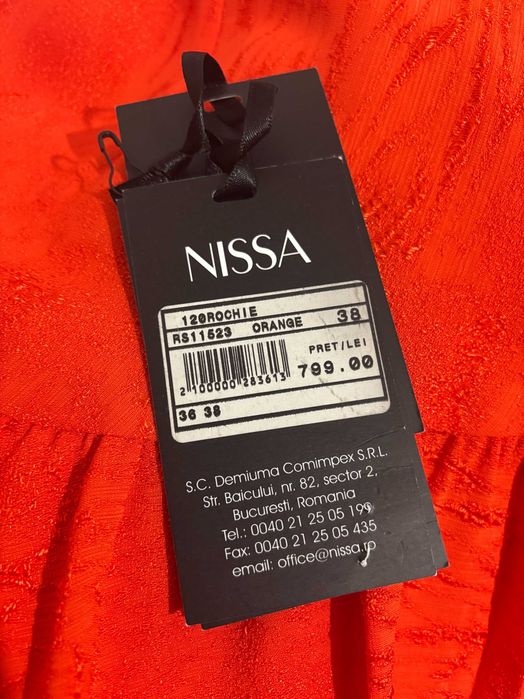 Rochie Nissa, mini, pe un umar