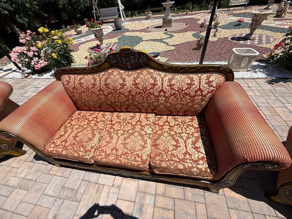 Set canapele stil baroc – 3+2+1 locuri – stare foarte bună