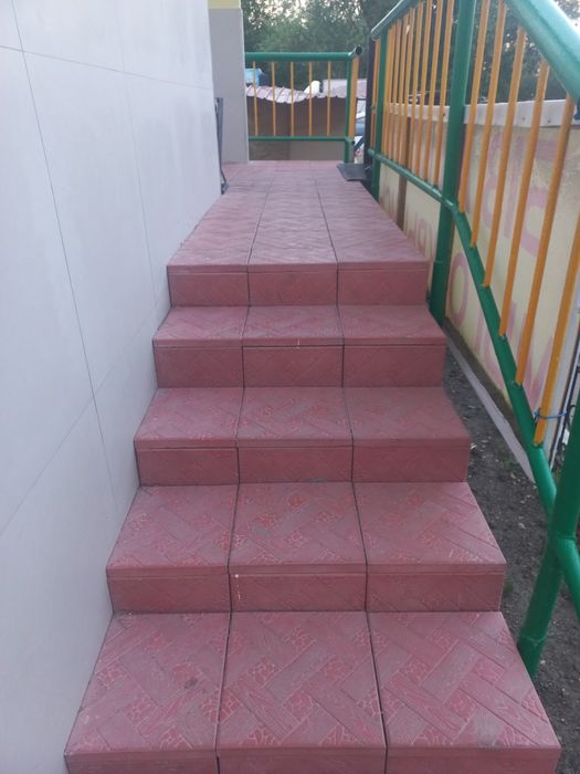 Брусчатка, тротуарная  плитка, поребрик