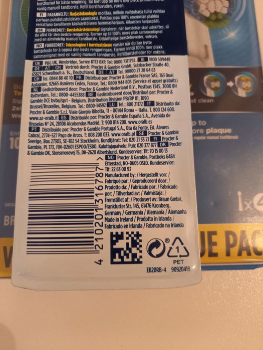 Set Promo 12 rezerve / capete Oral B Braun