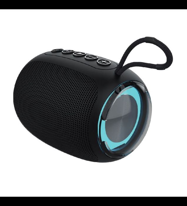 Boxa portabila Setty GB-800 Mini Tube RGB Negru