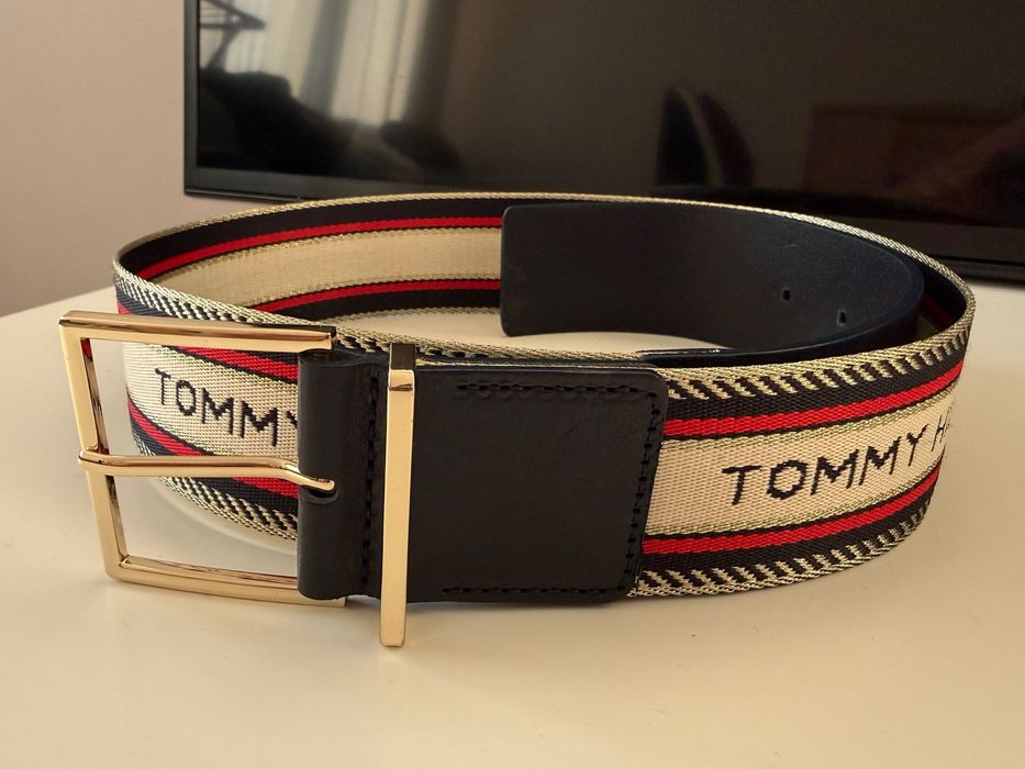 Колан Tommy Hilfiger с естествена кожа