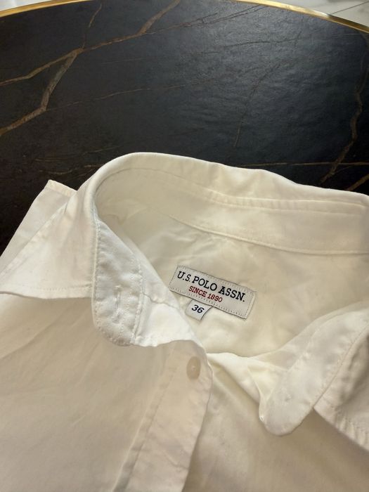 Дамска бяла риза Polo