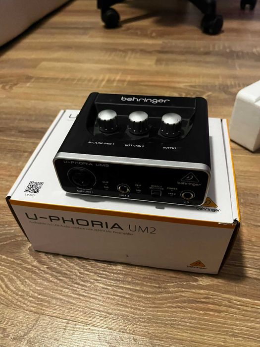 Interfata Audio Behringer U-Phoria UM2 Aproape Noua