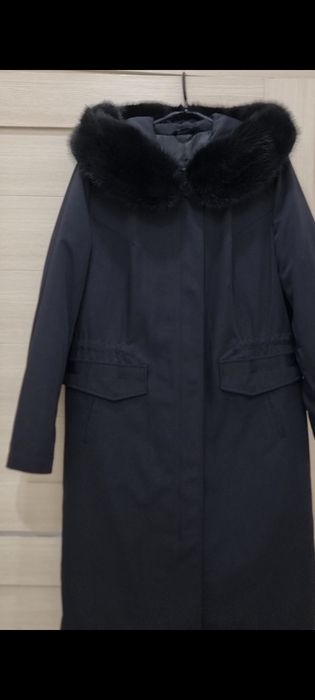 Пальто парка с норкой