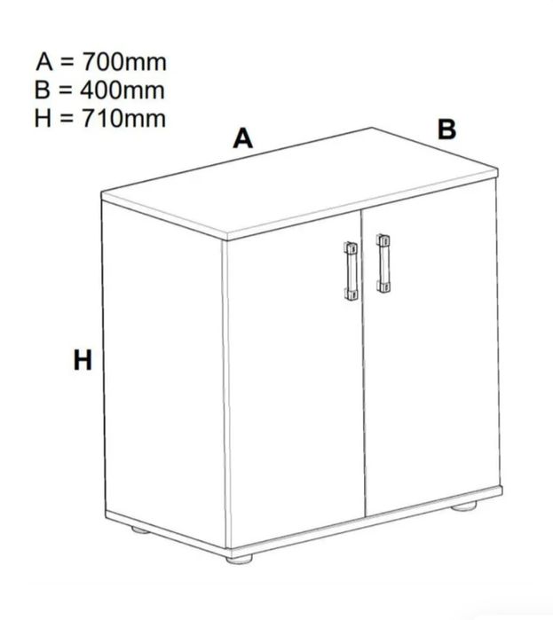 Vând comodă cu 2 uși, nuanța wenge+alb, dimensiuni 70x71x40.
