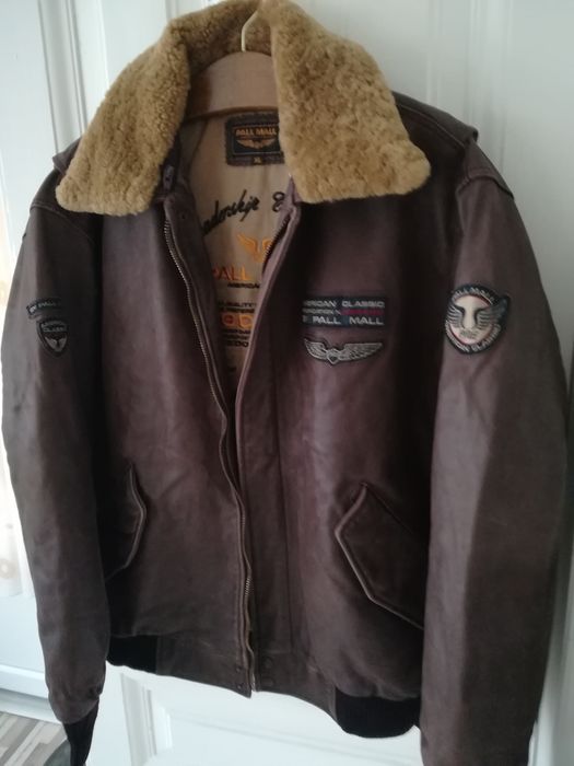 Geaca piele Pall Mall xl aviator bărbați
