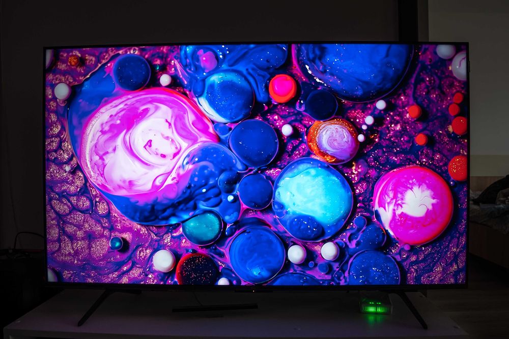 Televizor QLED TCL 139 cm 55T8B, 4K, 144hz, WiFi, CI+, Garantie Emag