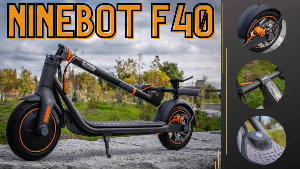 Trotineta electrica Nineboot kickscooter f40
