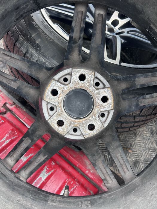 Jante Mercedes Benz*doua latimi*5x112*R19*cu anvelope vara 255 55 R19