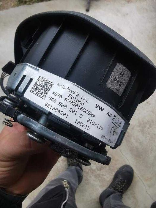 airbag volan vw passat b8 2016