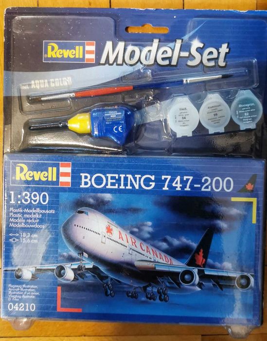 Macheta aeromodele de construit  Revell Boeing 747-200
