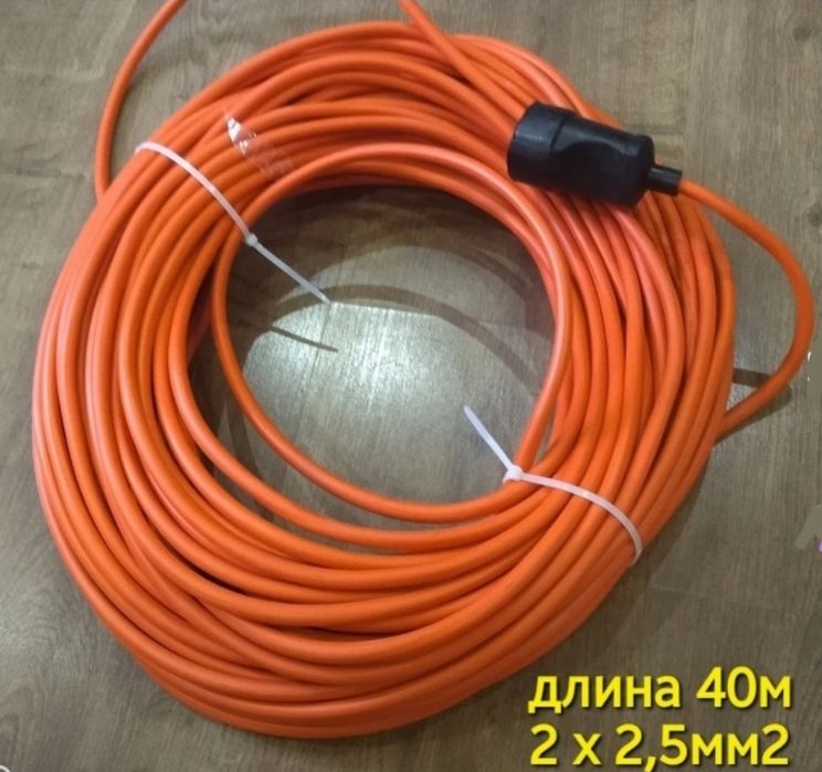 Удлитель (Россия) от 15 до 50метров, медный