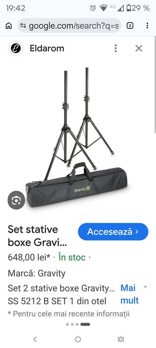 Boxe RCF 715 MK 4+huse permanente+ stative gravity +mixer digital Behringer flow 8 +cabluri aferente