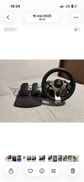 Spirit of Gamer Race Wheel Pro 2 (SOG-RWP2)