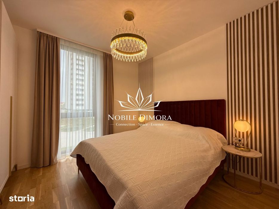 ISHO - Apartament cu 4 camere de lux, 2 bai, 2 balcoane, parcare priva