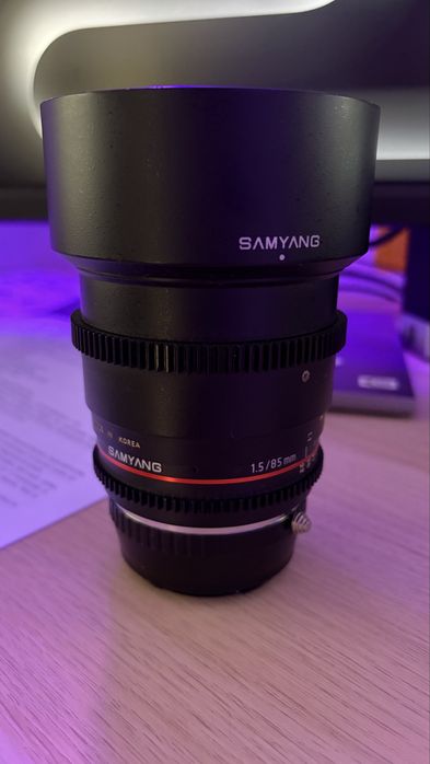 Obiectiv Samyang 85 T1.5