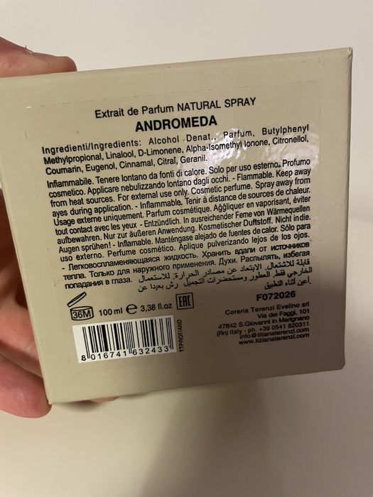 Tiziana Terenzi Andromeda 100ml parfium