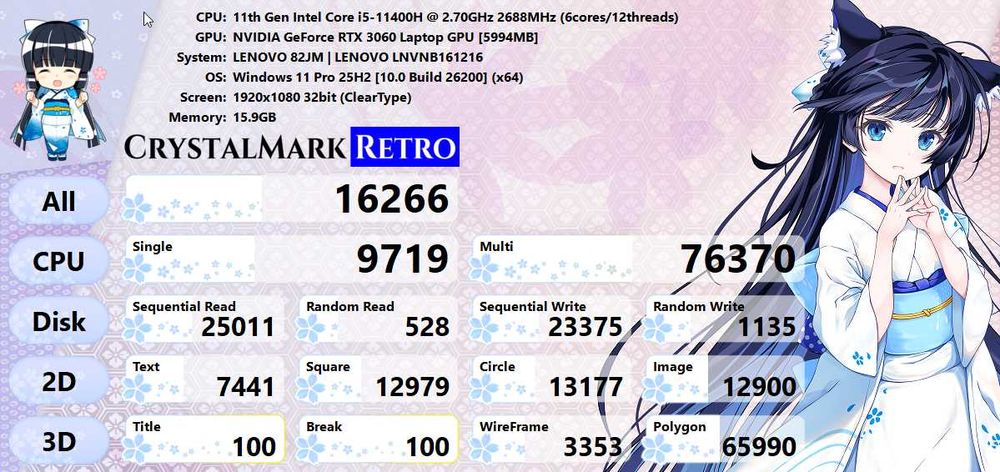 Lenovo Legion 5 17.3" (17ITH6H) — i5-11400H @ 2.70GHz RTX 3060, 16GB RAM, 1TB SSD, 144Hz FHD