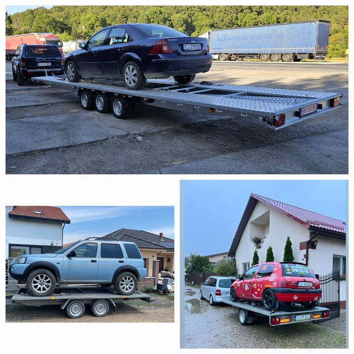 Tractari auto Cluj 24/7, asistenta rutiera 24/7, platforma auto 24/7