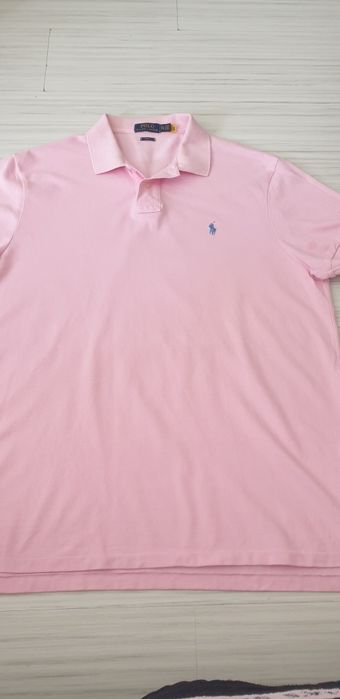 POLO Ralph Lauren Pique Cotton Slim Fit / 2XL НОВО ОРИГИНАЛ Мъ Тениска