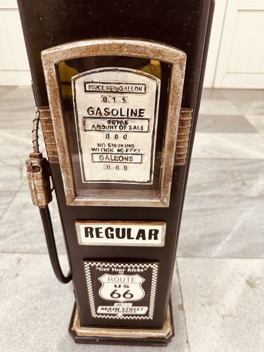 Ретро бензинова колонка ROUTE 66 – винтидж декор