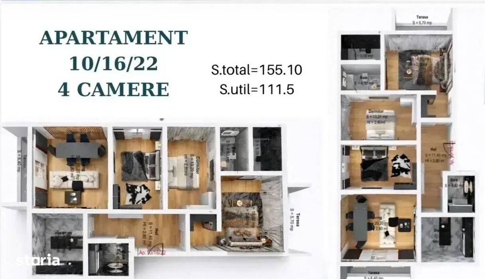 Apartament 4 camere Bloc 2027 Metrou Nicolae Teclu