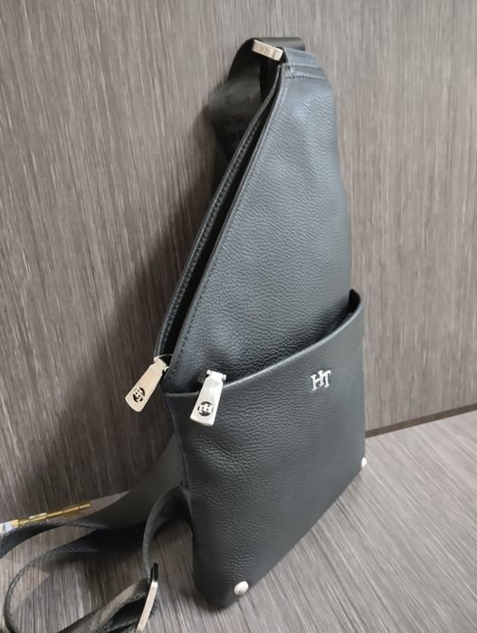 Барсетка-кобура кожаная