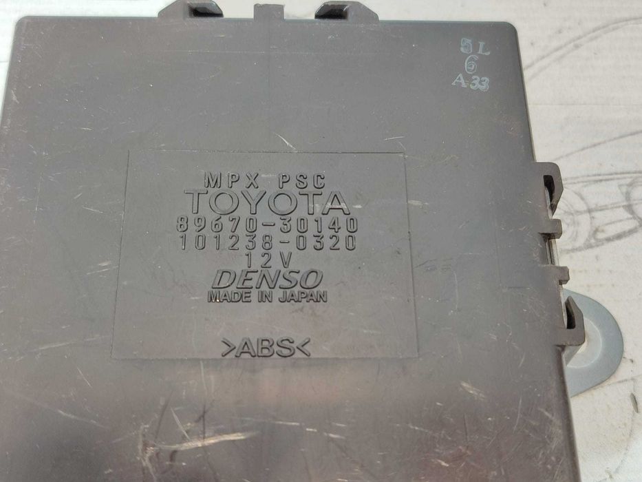 Modul electronic / Unitate MPX PSC Lexus GS 300 / 350 / 430 / 450h COD: 89670-30140 2009 / [2005-2012] / (5G3)