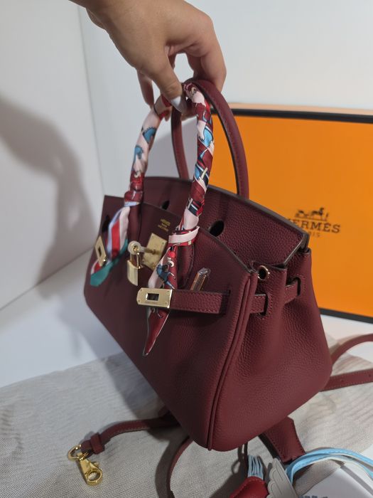 Налична чанта Hermes Birkin Rouge H