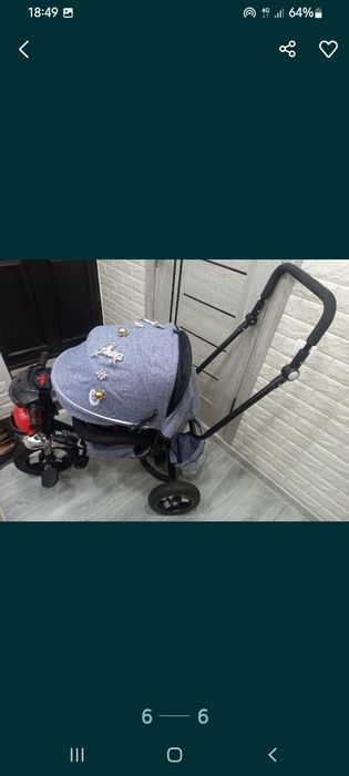 Велосипед коляска