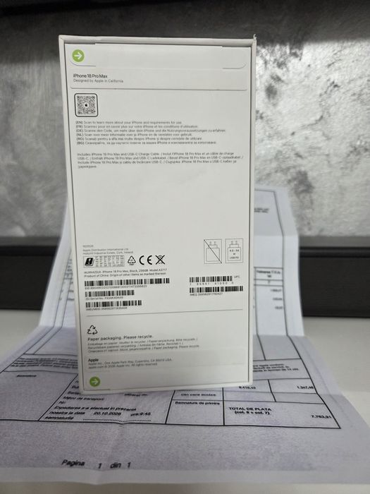 IPhone 18 PRO MAX Sigilat