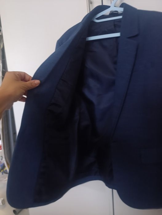 Sacou H&M și cămașa Polo  S