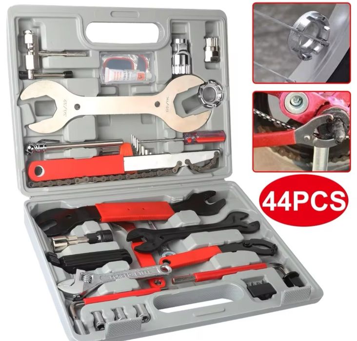 Куфар с вело инструменти