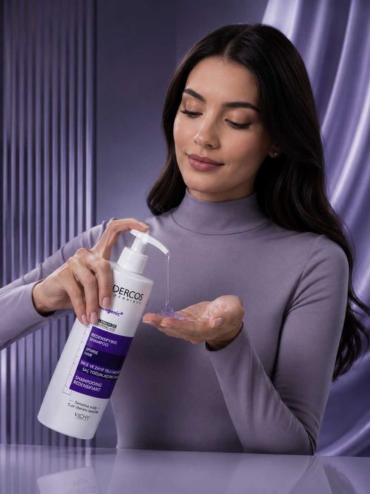 Vichy Dercos Neogenic,Soch To‘kilishiga Qarshi, Hajm,Qalinlik Beruvchi