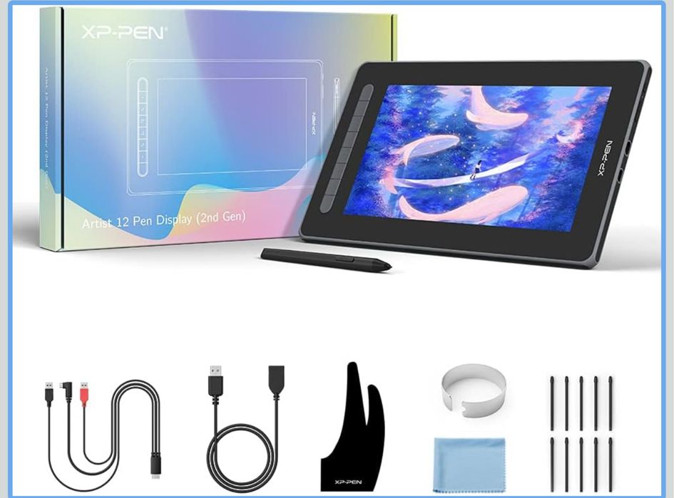 Tableta XP-PEN Artist 12 2nd  Gen - Pink