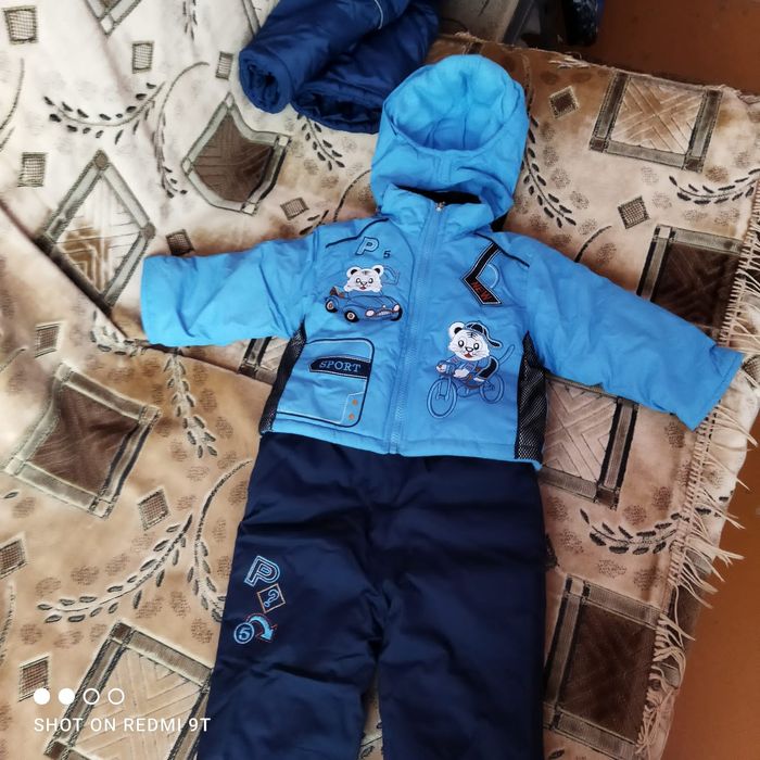 Новый детский комбинезон весна