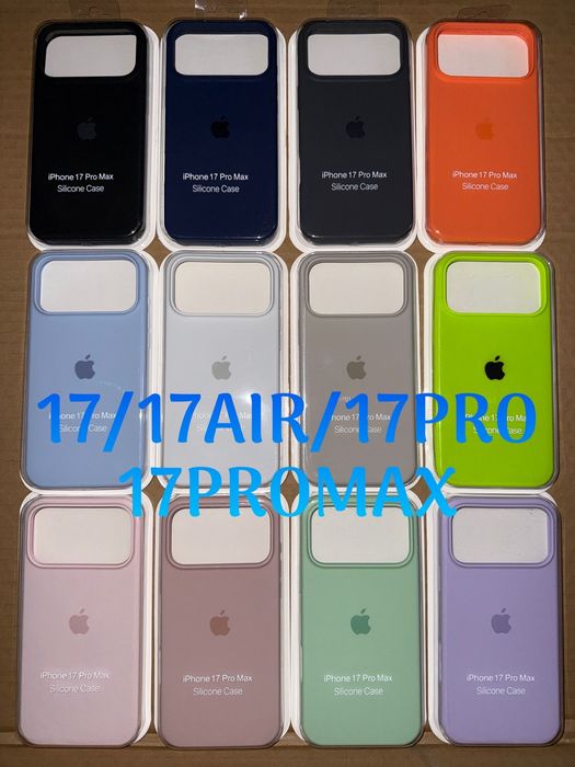 Husa silicon iPhone 14 17 pro max Air 15 16 Pro Max 12 13 Pro Max 11