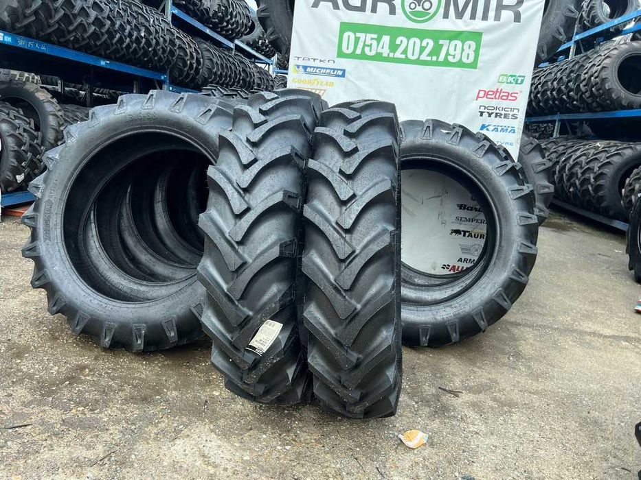 13.6-38 ANVELOPE NOI pentru tractor spate cu 8 pliuri GRI