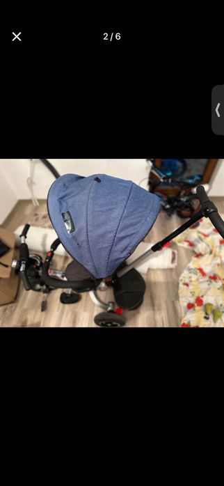 Детска триколка с въздушни гуми на лорели zippy