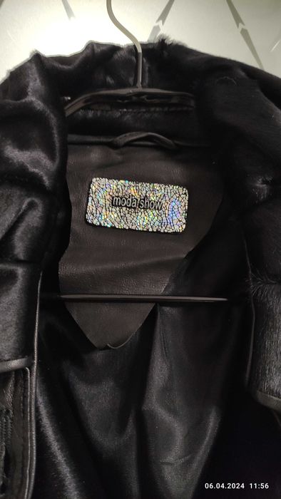 Пальто из пони женское