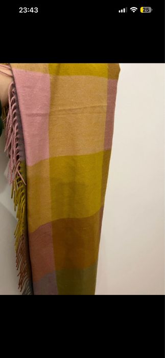 Eșarfă fular lung colorat mare sau păturică