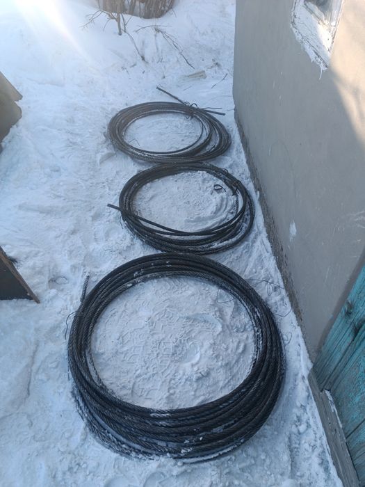 Продам трос стальной диаметр 16 мм