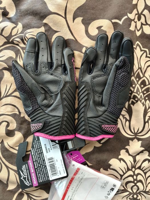 Дамски Кожени Ръкавици за мотор Alpinestars Stella SMX-1 Air V2